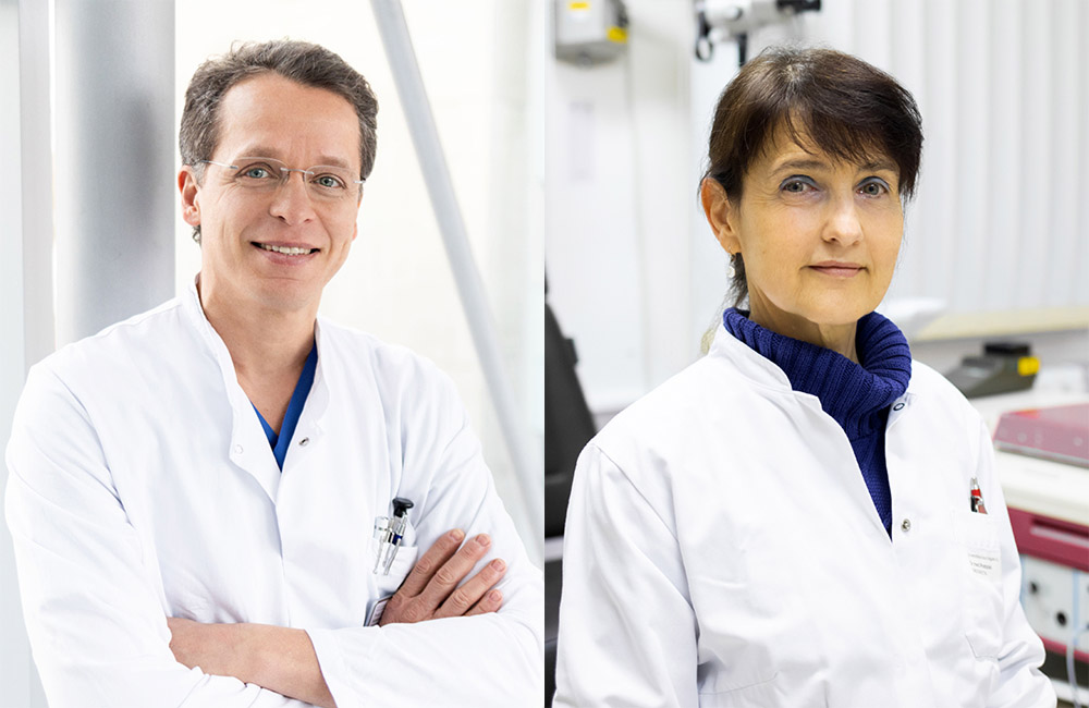 Prof. Dr. med. Martin Durisin und OÄ Rostalski